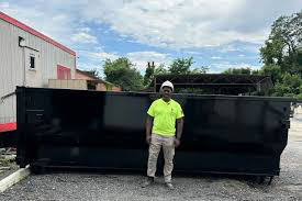 An image of a 20-yard dumpster.